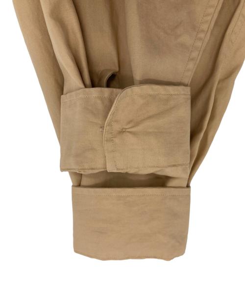 AURALEE（オーラリー）AURALEE (オーラリー) WASHED FINX TWILL BIG SHIRT ベージュ サイズ:4の古着・服飾アイテム