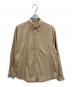AURALEE（オーラリー）の古着「WASHED FINX TWILL BIG SHIRT」｜ベージュ