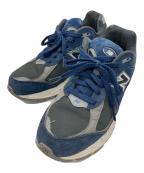 NEW BALANCE×safariニューバランス×サファリ）の古着「ローカットスニーカー」｜ネイビー