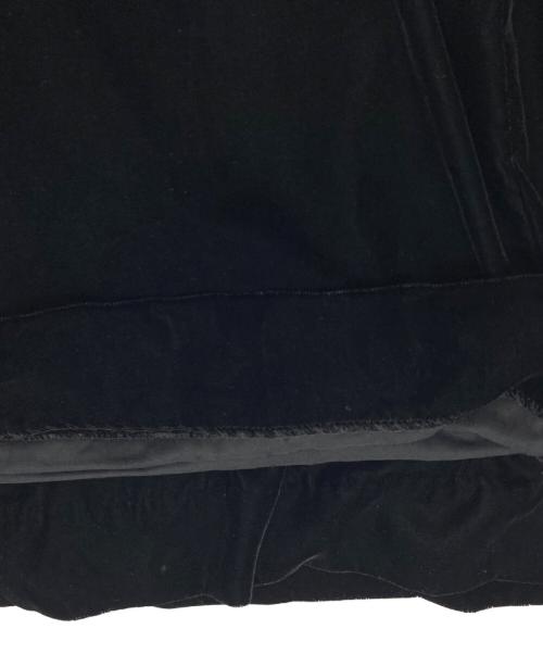 LAUREN RALPH LAUREN（ローレンラルフローレン）LAUREN RALPH LAUREN (ローレンラルフローレン) ベロアパンツ ブラック サイズ:2の古着・服飾アイテム