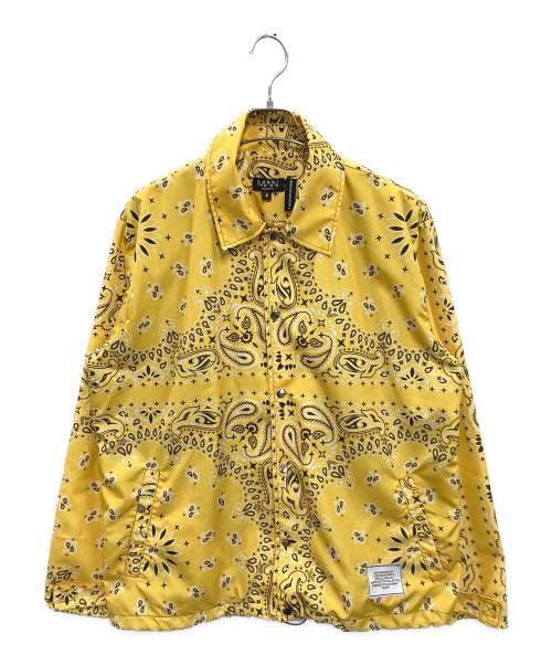 boohooMAN（ブーフーマン）boohooMAN (ブーフーマン) コーチジャケット イエロー サイズ:Sの古着・服飾アイテム