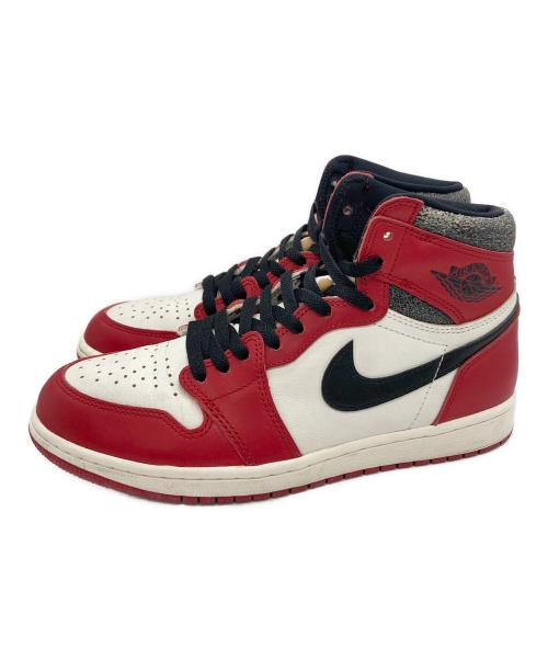 NIKE（ナイキ）NIKE (ナイキ) AIR JORDAN 1 RETRO HIGH OG CHICAGO ”LOST & FOUND” レッド×ホワイト サイズ:27.5cmの古着・服飾アイテム