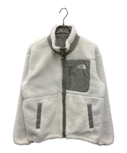 THE NORTH FACE（ザ ノース フェイス）THE NORTH FACE (ザ ノース フェイス) PLAY GREEN RVS FLEECE JACKET ホワイト サイズ:Mの古着・服飾アイテム