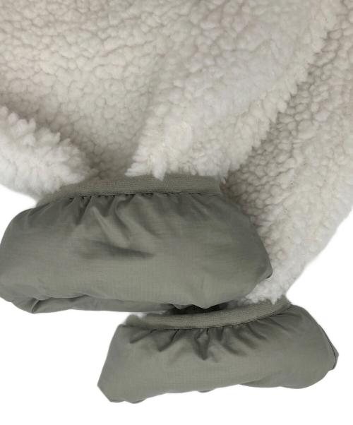 THE NORTH FACE（ザ ノース フェイス）THE NORTH FACE (ザ ノース フェイス) PLAY GREEN RVS FLEECE JACKET ホワイト サイズ:Mの古着・服飾アイテム