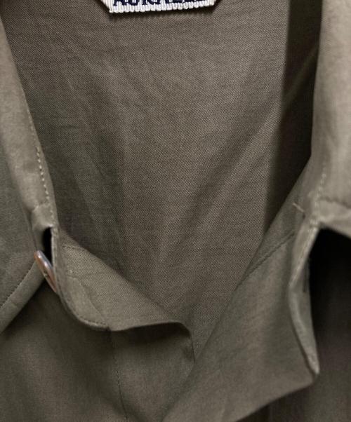 AURALEE（オーラリー）AURALEE (オーラリー) WASHED FINX TWILL BIG SHIRT オリーブ サイズ:5の古着・服飾アイテム
