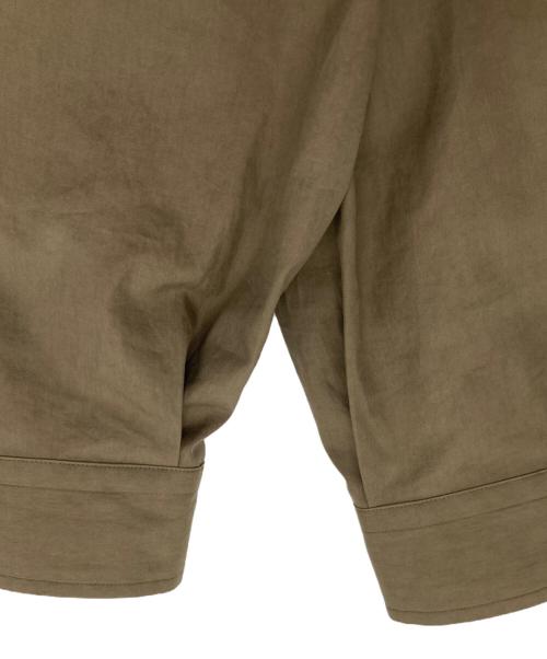 AURALEE（オーラリー）AURALEE (オーラリー) WASHED FINX TWILL BIG SHIRT オリーブ サイズ:5の古着・服飾アイテム