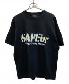 SAPEur×MASATOSHI HAMADAサプール×マサトシ ハマダ）の古着「G.G.H S/S TEE」｜ブラック