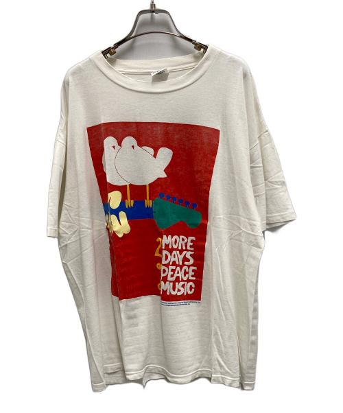 GEM（ジェム）GEM (ジェム) 90’sフェスプリントTシャツ ホワイト サイズ:XLの古着・服飾アイテム