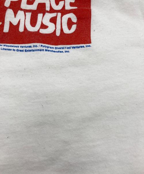 GEM（ジェム）GEM (ジェム) 90’sフェスプリントTシャツ ホワイト サイズ:XLの古着・服飾アイテム