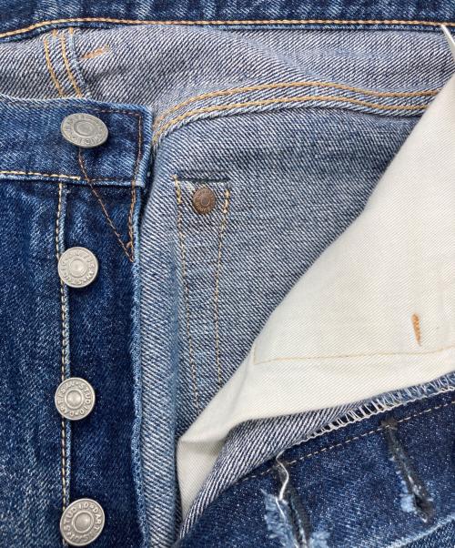 STUDIO D'ARTISAN（ステュディオダルチザン）STUDIO D'ARTISAN (ステュディオダルチザン) 15ozレギュラーストレートデニムパンツ インディゴ サイズ:76cm (W30)の古着・服飾アイテム