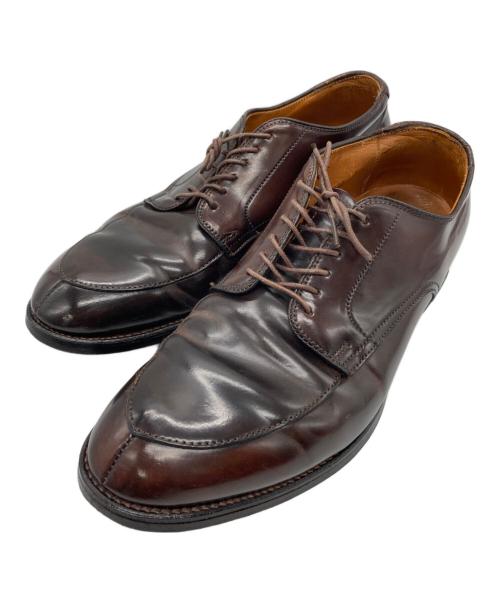 Alden（オールデン）ALDEN (オールデン) コードバン Vチップシューズ ブラウン サイズ:8Dの古着・服飾アイテム