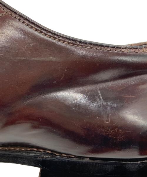 Alden（オールデン）ALDEN (オールデン) コードバン Vチップシューズ ブラウン サイズ:8Dの古着・服飾アイテム