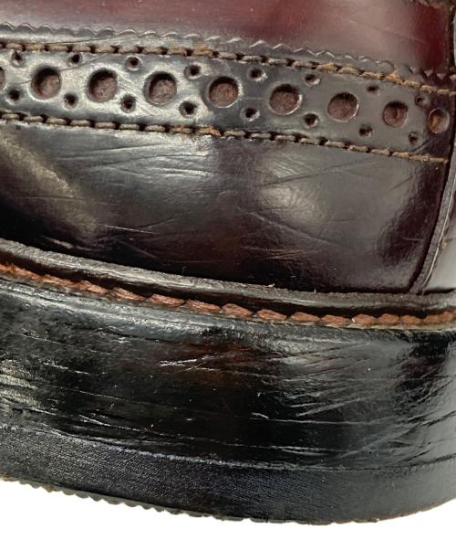 Alden（オールデン）ALDEN (オールデン) コードバン ロングウイングチップシューズ ブラウン サイズ:8Dの古着・服飾アイテム