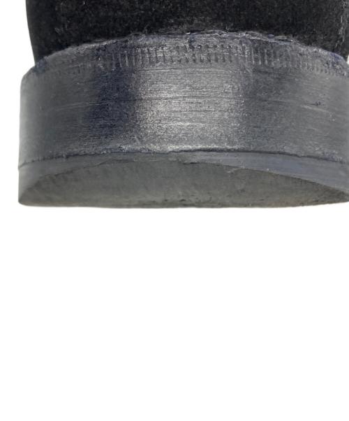 Jalan Sriwijaya（ジャランスリウァヤ）Jalan Sriwijaya (ジャランスリウァヤ) BEAMS Lights (ビームスライト) スウェードコインローファー ブラック サイズ:8 1/2の古着・服飾アイテム