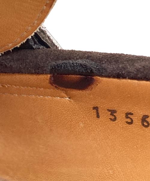 berwick（バーウィック）berwick (バーウィック) スウェードコインローファー ブラウン サイズ:8の古着・服飾アイテム