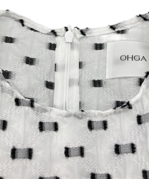 OHGA（オオガ）OHGA (オオガ) ANGEL ブラウス ホワイト サイズ:FREE 未使用品の古着・服飾アイテム
