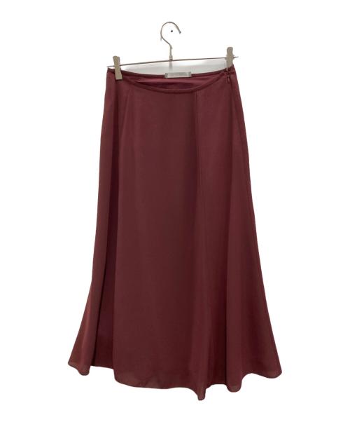 theory luxe（セオリーリュクス）theory luxe (セオリーリュクス) MARGOT LOUISE フレアスカート レッド サイズ:Mの古着・服飾アイテム
