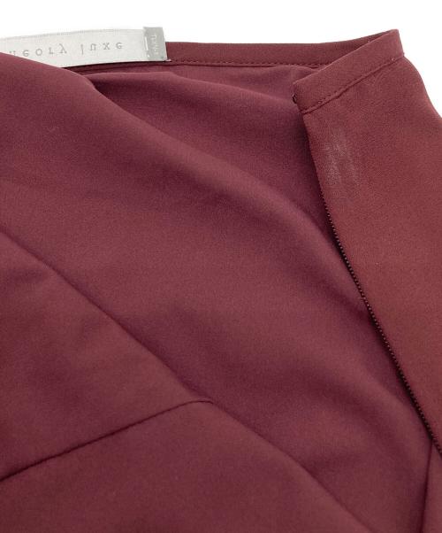 theory luxe（セオリーリュクス）theory luxe (セオリーリュクス) MARGOT LOUISE フレアスカート レッド サイズ:Mの古着・服飾アイテム