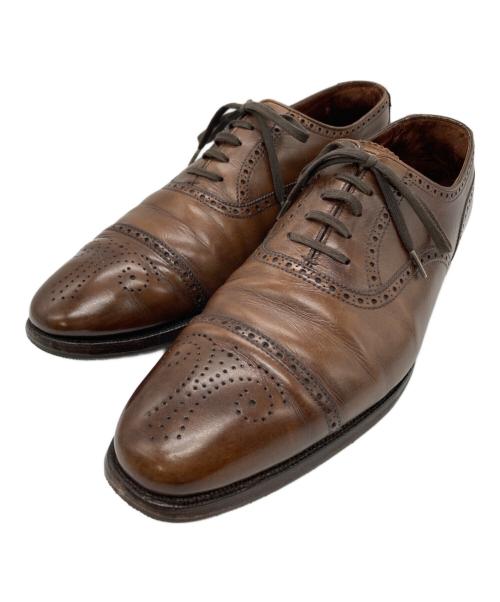 Crockett & Jones（クロケット＆ジョーンズ）Crockett & Jones (クロケット＆ジョーンズ) WELBECK ブラウン サイズ:7Dの古着・服飾アイテム
