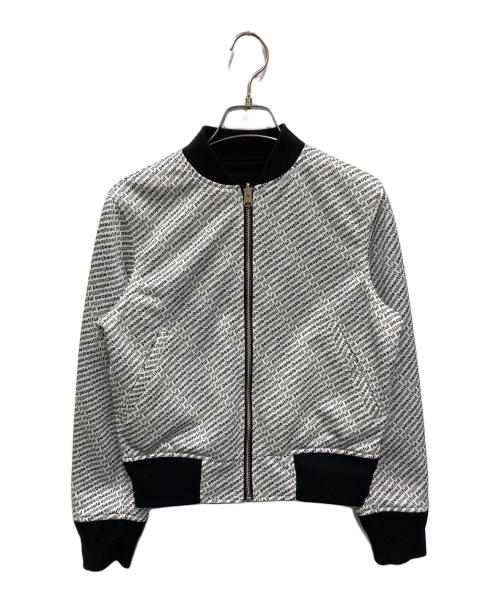 beautiful people（ビューティフルピープル）beautiful people (ビューティフルピープル) cotton nylon satin MA-1 ブラック サイズ:140の古着・服飾アイテム