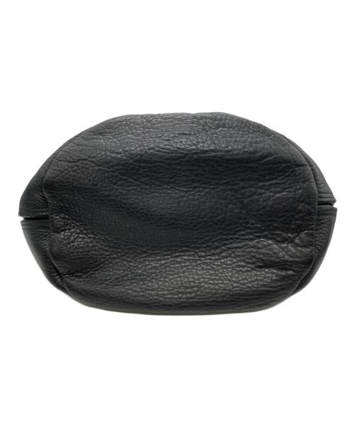 COMME des GARCONS（コムデギャルソン）COMME des GARCONS (コムデギャルソン) レザートートバッグ ブラックの古着・服飾アイテム