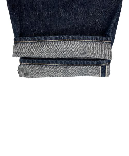 45rpm（45アールピーエム）45rpm (45アールピーエム) 再び6.5空比古比女(影色納戸 濃) デニムパンツ インディゴ サイズ:38の古着・服飾アイテム