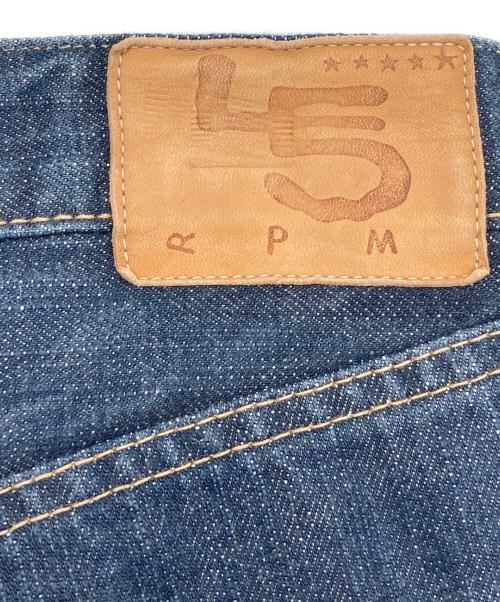 45rpm（45アールピーエム）45rpm (45アールピーエム) 再び6.5空比古比女(影色納戸 濃) デニムパンツ インディゴ サイズ:38の古着・服飾アイテム