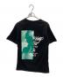stussy (ステューシー) ワールドツアープリントTシャツ ブラック×パープル サイズ:M：6000円