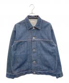 BEAUTY&YOUTH UNITED ARROWSビューティーアンドユースユナイテッドアローズ）の古着「ハイツイストデニムブルゾン」｜インディゴ