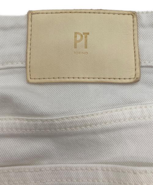 PT TORINO（ピーティートリノ）PT TORINO (ピーティートリノ) SWING SUPERSLIM FIT ホワイト サイズ:50の古着・服飾アイテム
