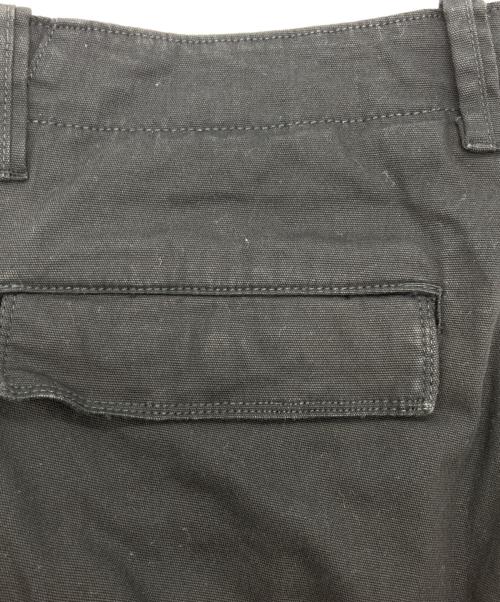 STONE ISLAND（ストーンアイランド）STONE ISLAND (ストーンアイランド) カーゴショートパンツ ブラック サイズ:W36の古着・服飾アイテム