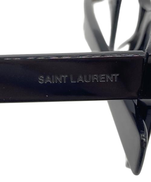 Saint Laurent Paris（サンローランパリ）Saint Laurent Paris (サンローランパリ) ウェリントン アイウェア ブラック サイズ:SIZE 49□20の古着・服飾アイテム