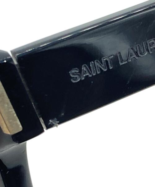 Saint Laurent Paris（サンローランパリ）Saint Laurent Paris (サンローランパリ) ウェリントン アイウェア ブラック サイズ:SIZE 49□20の古着・服飾アイテム