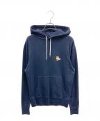 maison kitsuneメゾンキツネ）の古着「Chillax Fox パーカー」｜ネイビー