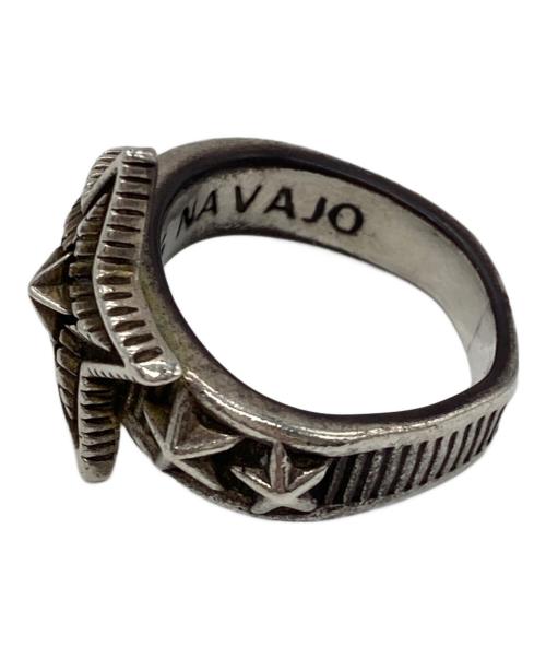 Cody Sanderson（コディ・サンダーソン）Cody Sanderson (コディ・サンダーソン) コンボ・スター・スクエアリング シルバー サイズ:19号の古着・服飾アイテム