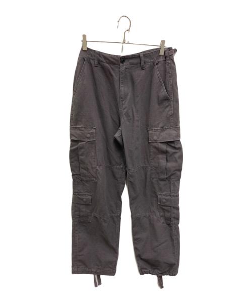 stussy（ステューシー）stussy (ステューシー) Ripstop Surplus Cargo グレー サイズ:30の古着・服飾アイテム