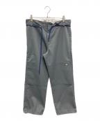 Dickies×SEDAN ALL-PURPOSEディッキーズ×セダンオールパーパス）の古着「ベンチレーションダブルニーワークパンツ」｜グレー
