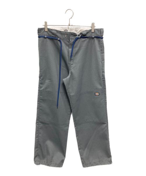Dickies（ディッキーズ）Dickies (ディッキーズ) SEDAN ALL-PURPOSE (セダンオールパーパス) ベンチレーションダブルニーワークパンツ グレー サイズ:XLの古着・服飾アイテム