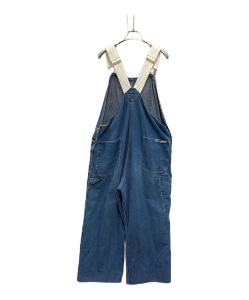 Dickies（ディッキーズ）Dickies (ディッキーズ) MADE by sunny side up (メイド バイ サニーサイドアップ) リメイクデニムオーバーオール インディゴ サイズ:2の古着・服飾アイテム