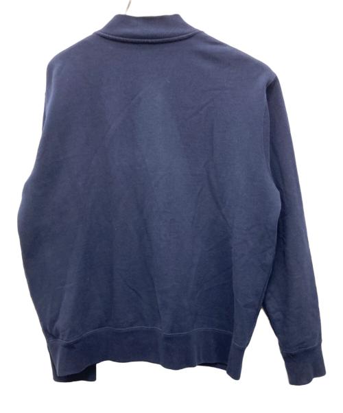 BROOKS BROTHERS（ブルックスブラザーズ）BROOKS BROTHERS (ブルックスブラザーズ) コットンフレンチテリー GFロゴラベル ベースボールジャケット ネイビー サイズ:XLの古着・服飾アイテム