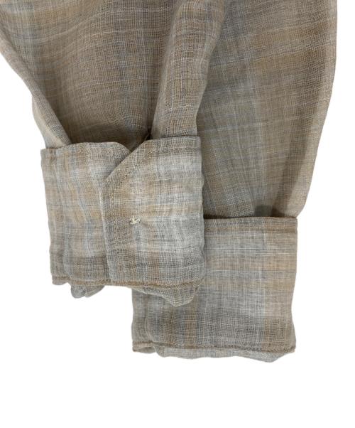 jieda（ジエダ）Jieda (ジエダ) CHECK SHIRT グレー サイズ:1の古着・服飾アイテム