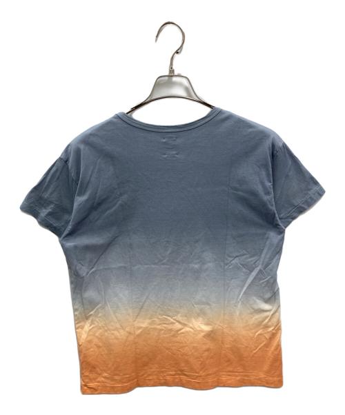 BATONER（バトナ―）BATONER (バトナ―) GRADATION T-SHIRT ブルー×オレンジ サイズ:1の古着・服飾アイテム