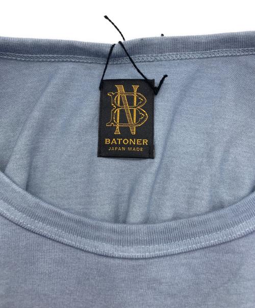 BATONER（バトナ―）BATONER (バトナ―) GRADATION T-SHIRT ブルー×オレンジ サイズ:1の古着・服飾アイテム