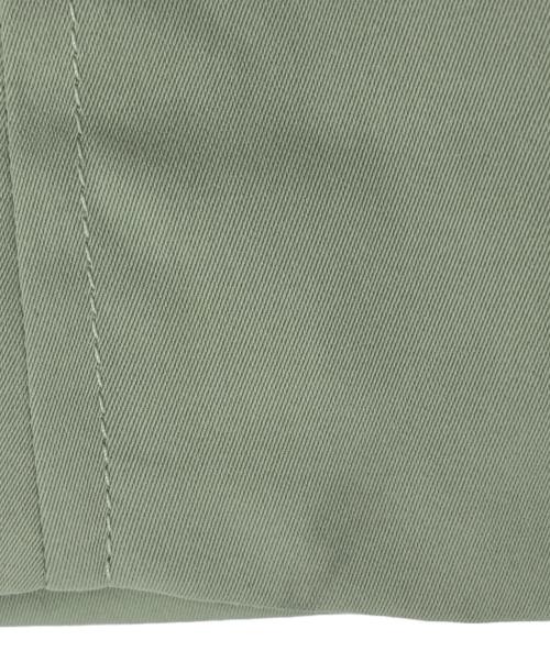 Mila Owen（ミラオーウェン）Mila Owen (ミラオーウェン) ダブルブレストショートトレンチコート グリーン サイズ:FREEの古着・服飾アイテム