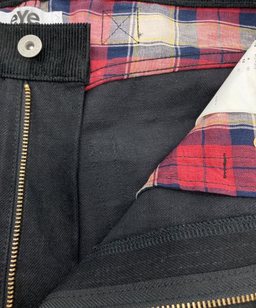 LEVI'S（リーバイス）LEVI'S (リーバイス) eYe COMME des GARCONS JUNYAWATANABE MAN (アイ コム デ ギャルソン ジュンヤ ワタナベ マン) 503ポケットレザーパンツ ブラック サイズ:Mの古着・服飾アイテム