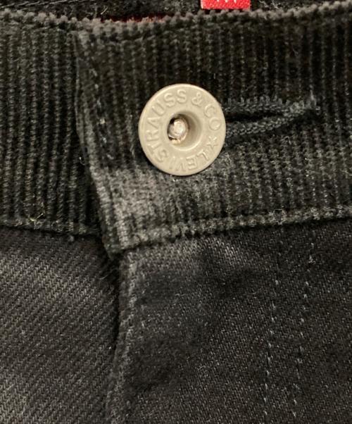 LEVI'S（リーバイス）LEVI'S (リーバイス) eYe COMME des GARCONS JUNYAWATANABE MAN (アイ コム デ ギャルソン ジュンヤ ワタナベ マン) 503ポケットレザーパンツ ブラック サイズ:Mの古着・服飾アイテム