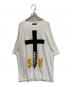 UNDERCOVER（アンダーカバー）の古着「BIGTEE CROSS SCREW SN」｜ホワイト