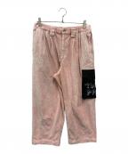 TIGHTBOOTH PRODUCTIONタイトブースプロダクション）の古着「コーデュロイパンツ」｜ピンク
