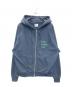 CHAOS FISHING CLUB（カオスフィッシングクラブ）の古着「Logo Zip Up Hoodie」｜ネイビー
