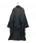 s'yte (サイト) SHIWANOARU POLYESTER STRETCH TWILL BIG TRENCH CARGO POCKET COAT ブラック サイズ:SIZE 3：22000円